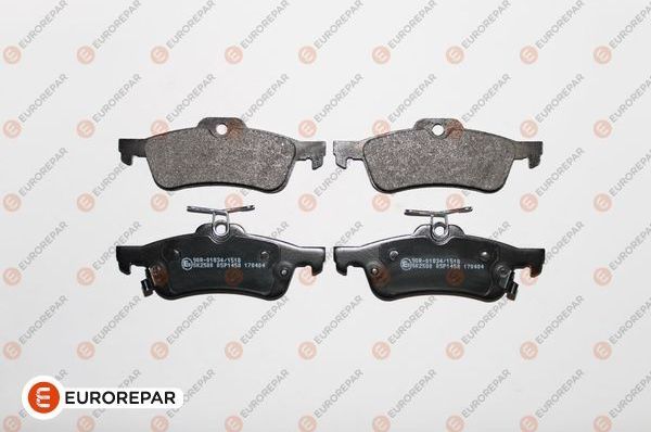 Тормозные колодки Eurorepar. Артикул 1617272180