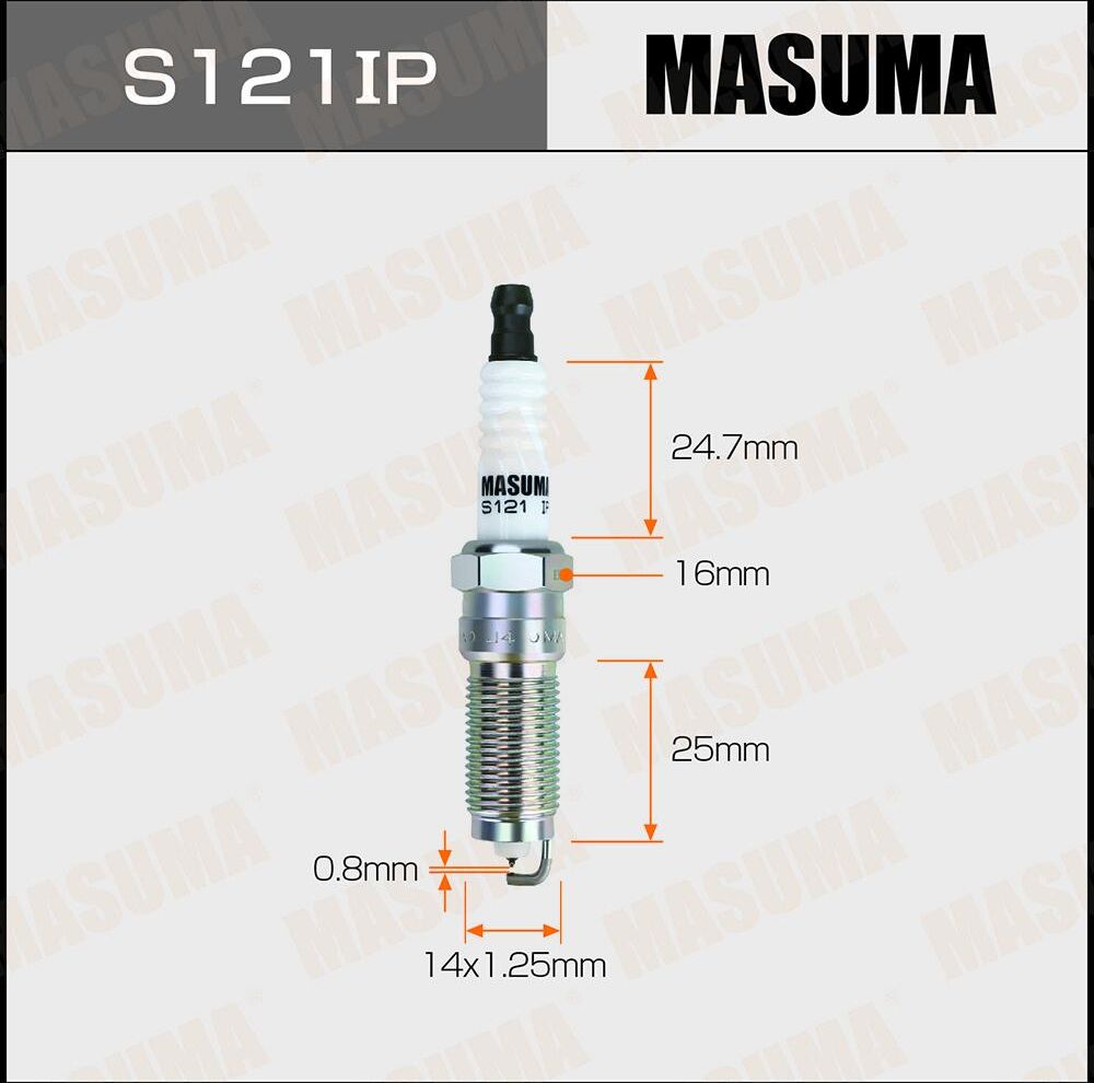 Свеча зажигания (Masuma). Артикул S121IP