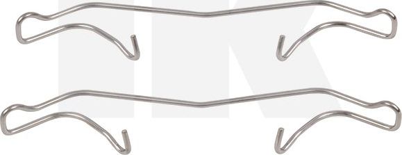 Комплектующие, колодки дискового тормоза NK. Артикул 7947678