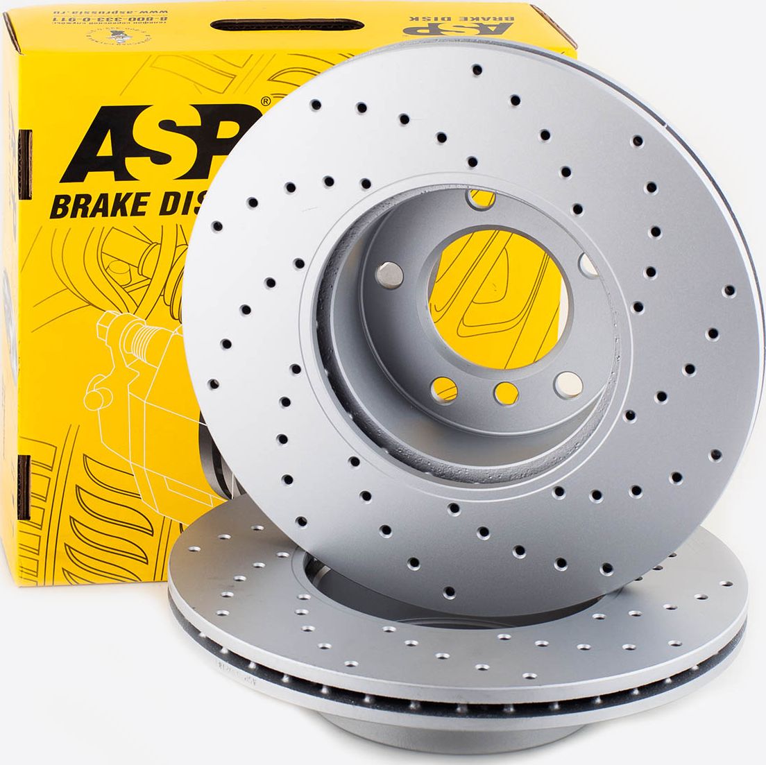 Тормозной диск (ASP). Артикул 030218S