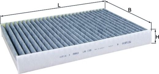 Салонный фильтр Mahle. Артикул LAK 1185