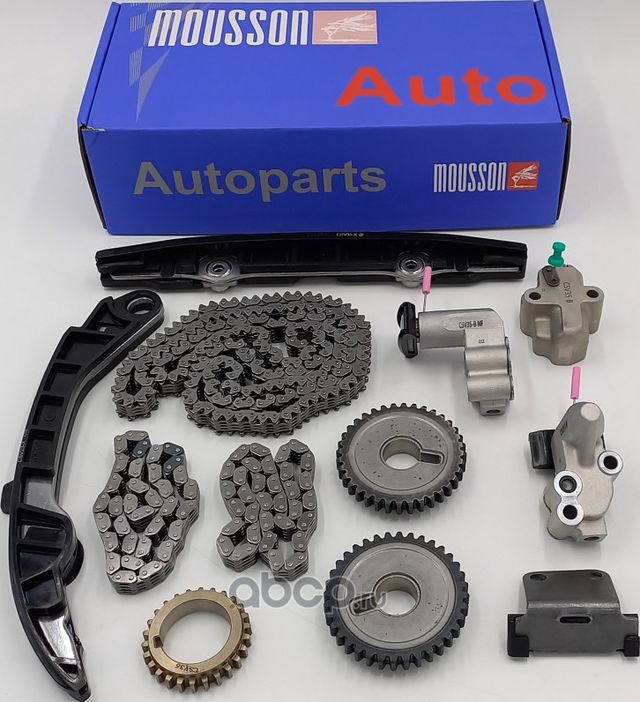 Комплект цепи ГРМ Nissan VQ35 2,5-3,5L (Mousson). Артикул STKVQ35DE