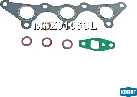 Комплект прокладок турбокомпрессора Krauf. Артикул MFZ0106SL