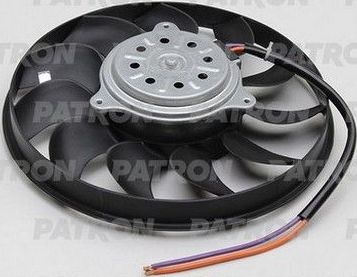 Вентилятор радиатора двигателя Patron для Audi A4 III (B7) 2002-2009. Артикул PFN142