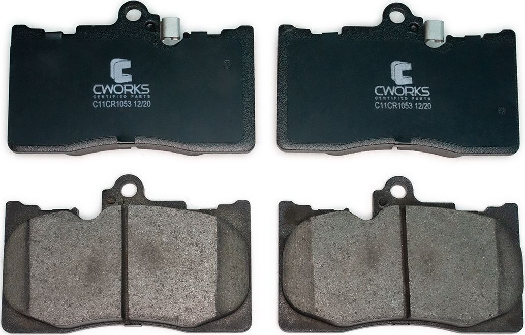 Тормозные колодки Cworks. Артикул C11CR1053