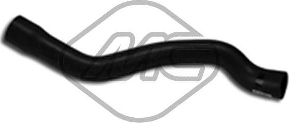 Патрубок радиатора (системы охлаждения) Metalcaucho. Артикул 94129