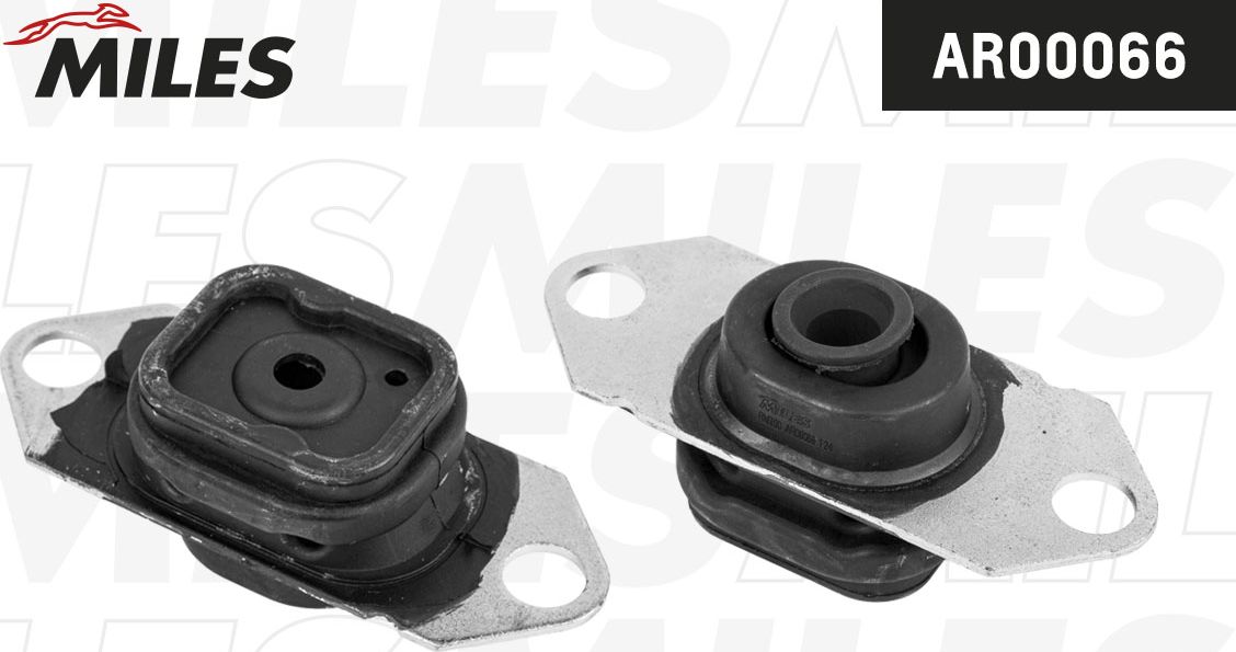 Подушка (опора) двигателя Miles (резина/металл). Артикул AR00066