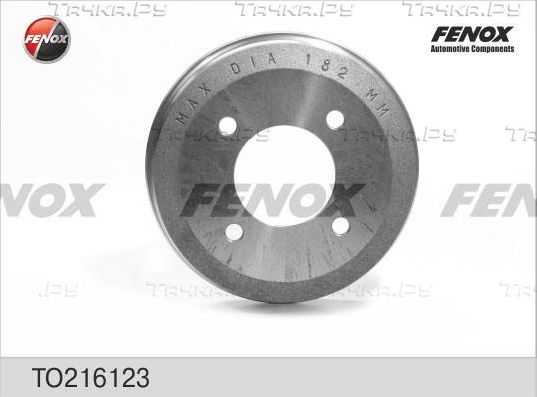 Тормозной барабан Fenox задний для Hyundai Accent II 1999-2005. Артикул TO216123