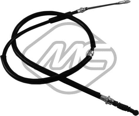 Трос ручника (тросик ручного тормоза) Metalcaucho. Артикул 83939