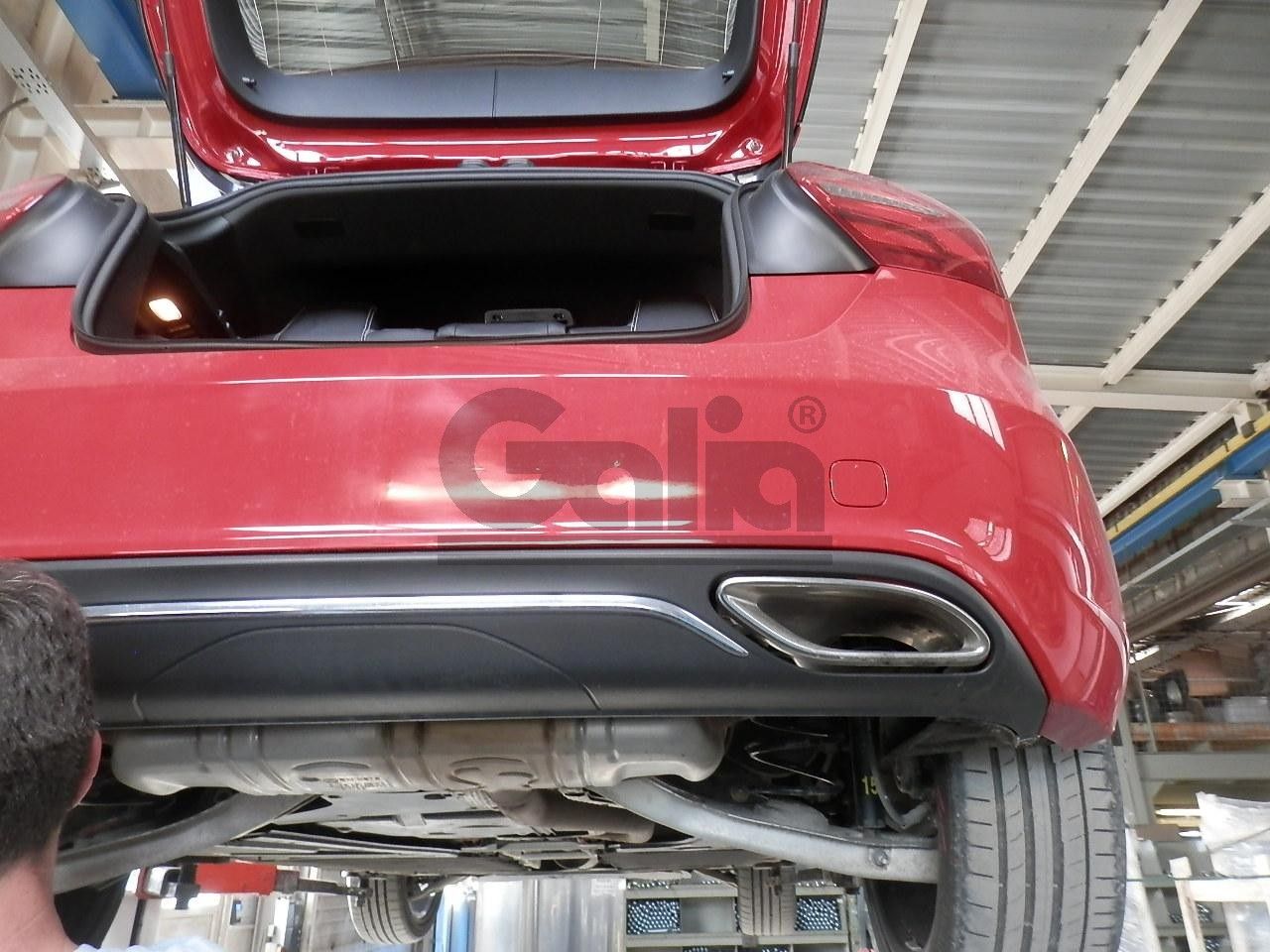 Фаркоп Galia оцинкованный для Mercedes-Benz A-Класс W176 (кроме AMG) 2012-2018. Артикул M1286A