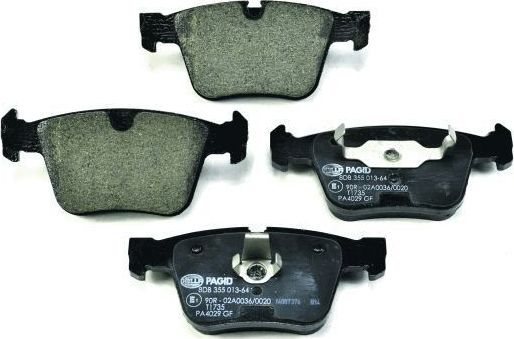 Тормозные колодки Hella. Артикул 8DB 355 013-641