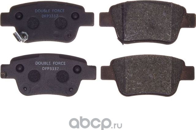 Колодки тормозные дисковые Double Force Double Force. Артикул DFP3337