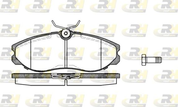 Тормозные колодки RoadHouse. Артикул 2462.00