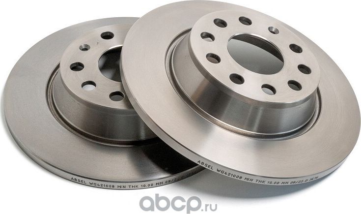 Диск тормозной задний (Absel). Артикул WG421008