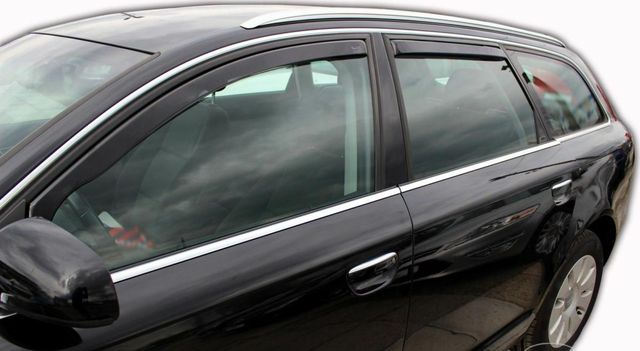 Дефлекторы Heko для окон Audi A6 С6 универсал 2004-2011. Артикул 10243