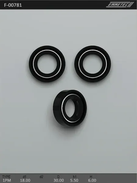 Сальник рулевой рейки 18 30 6.5/7 (Emmetec). Артикул F00781