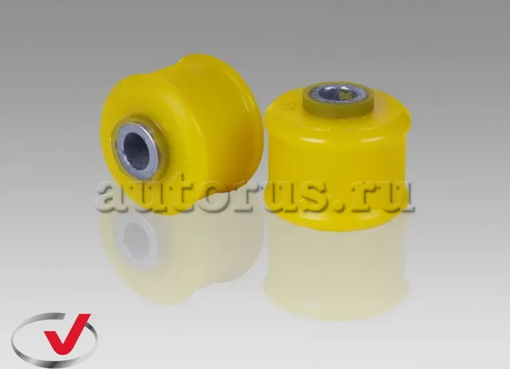 сайлентблоки полиуретановые стойки стабилизатора FR нижняя, комплект (2шт) (Vtulka). Артикул 1706085