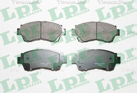 Тормозные колодки LPR. Артикул 05P701