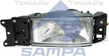 Фара передняя основная Sampa левая для IVECO EuroCargo I, II, III 1991-2015. Артикул 061.098