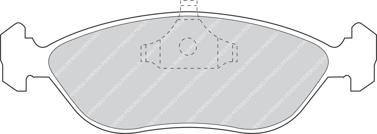 Тормозные колодки Ferodo Premier. Артикул FDB897