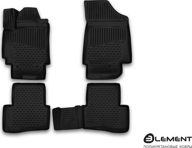 Коврики Element 3D для салона Hyundai Creta I 2016-2021. Артикул ELEMENT3D2063210k