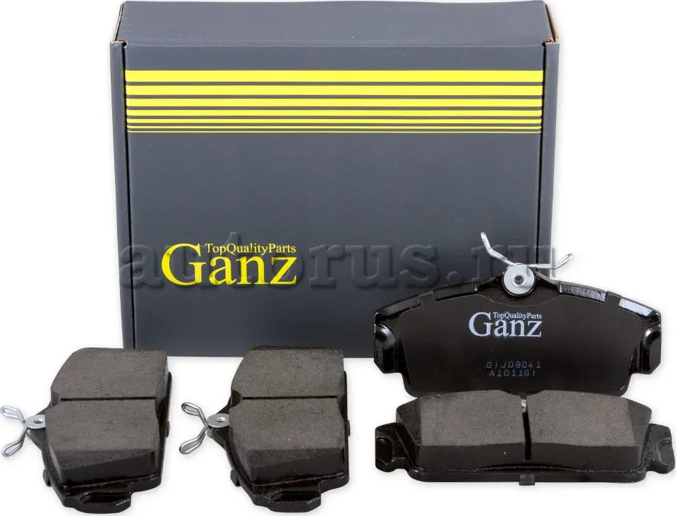 Колодки торм.пер. (Ganz). Артикул GIJ09041