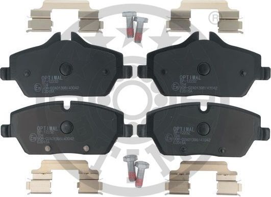 Тормозные колодки Optimal передние для BMW 1 I (E82/E88) 2008-2013. Артикул BP-12232