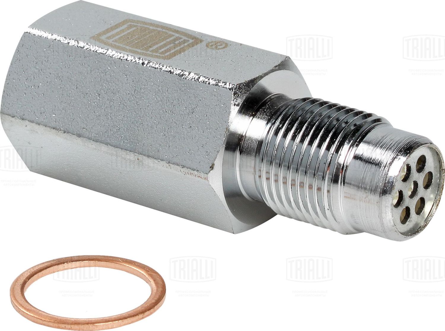 Эмулятор (обманка) датч. кислорода с керам. миникат-ом прямой L=50мм (EMC 0181) (Trialli). Артикул emc-0181