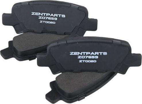 Тормозные колодки Zentparts. Артикул Z07659