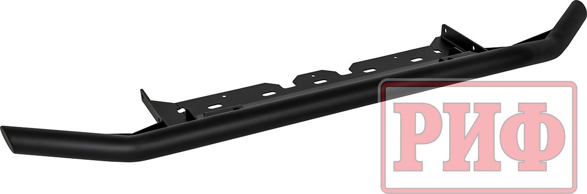 Бампер силовой передний/защита штатного бампера РИФ c защитой радиатора для Changan Hunter Plus 2023-2026. Артикул RIFF70-11076
