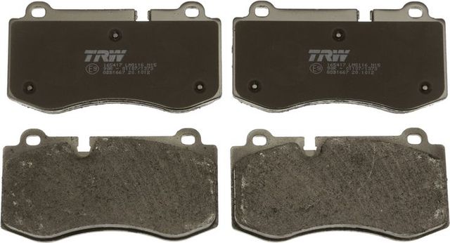 Тормозные колодки TRW COTEC. Артикул GDB1667