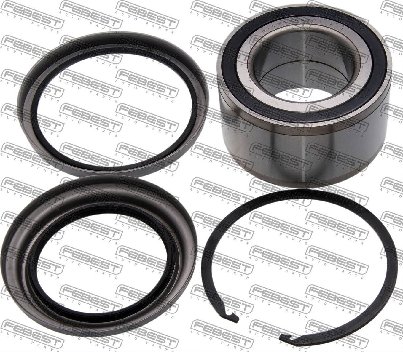 Ступичный подшипник (комплект) Febest. Артикул DAC54960051-KIT