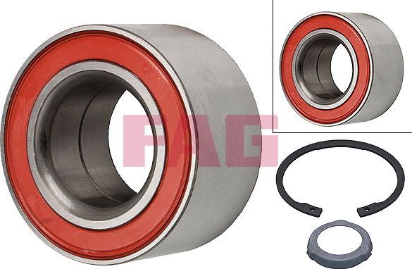 Ступичный подшипник (комплект) Fag задний для BMW 7 II (E32) 1985-1994. Артикул 713 6492 60