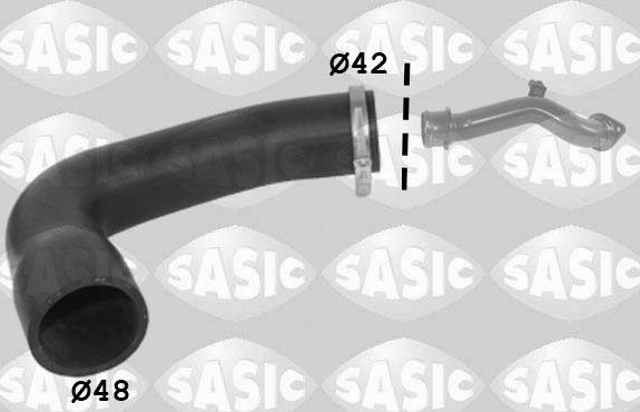 Патрубок интеркулера Sasic. Артикул 3336207