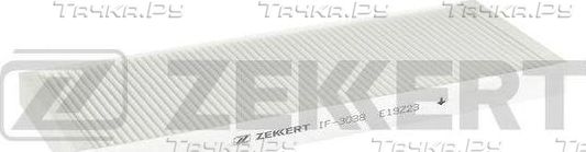 Салонный фильтр Zekkert для Audi Cabriolet 1993-2000. Артикул IF-3038