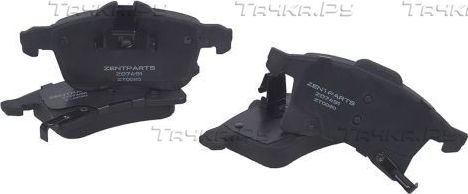 Тормозные колодки Zentparts. Артикул Z07491