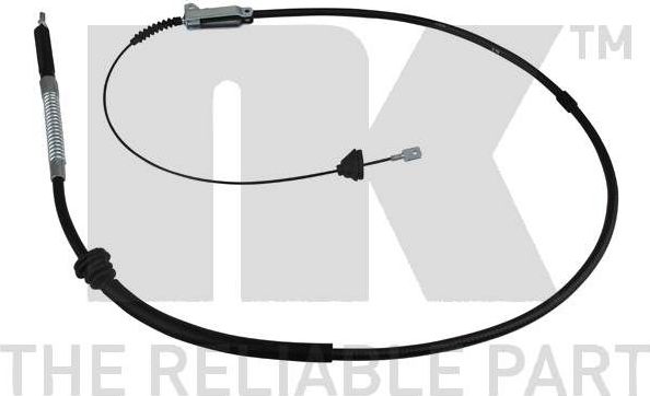 Трос ручника (тросик ручного тормоза) NK. Артикул 904827