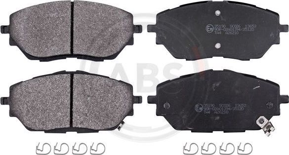 Тормозные колодки ABS. Артикул 35190