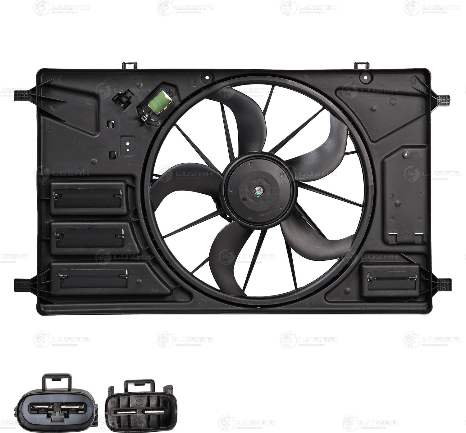 Вентилятор радиатора двигателя Luzar. Артикул LFK 1014