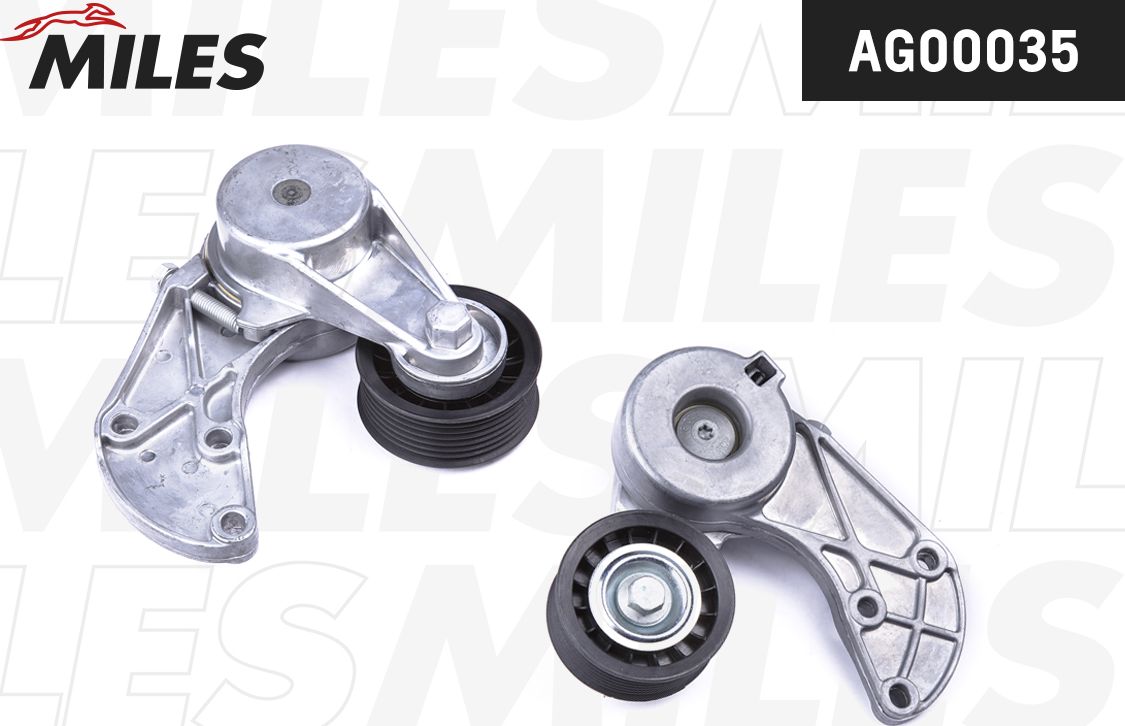 Натяжной ролик (натяжитель) приводного ремня Miles. Артикул AG00035