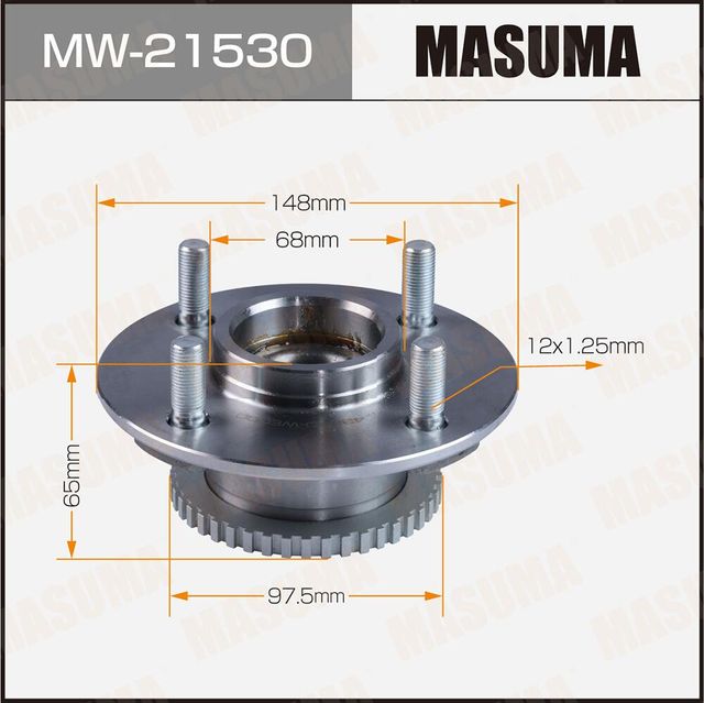Ступичный узел MASUMA rear NISSAN AD / VFY11 Masuma. Артикул MW21530