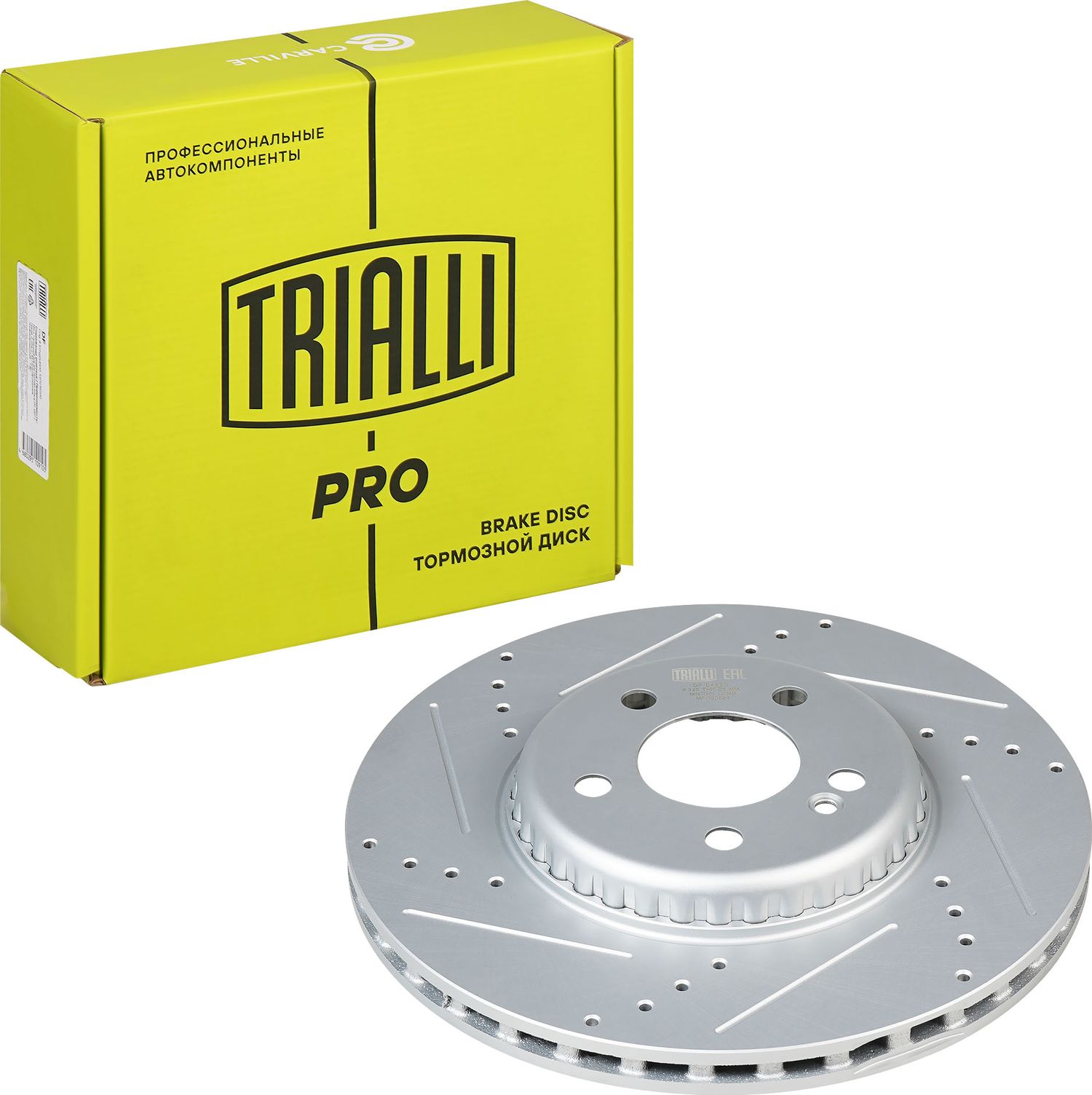 Тормозной диск Trialli. Артикул DF 0453s