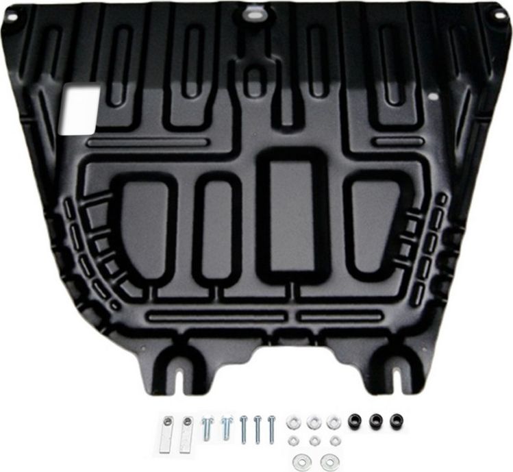 Защита картера и КПП AutoMax для Kia Rio X I хэтчбек 2020-2026. Артикул AM.2370.2