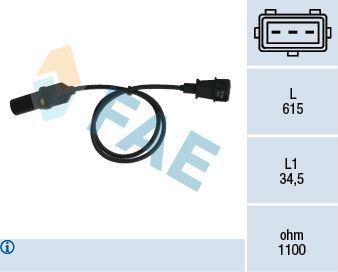 Датчик положения коленвала FAE. Артикул 79005