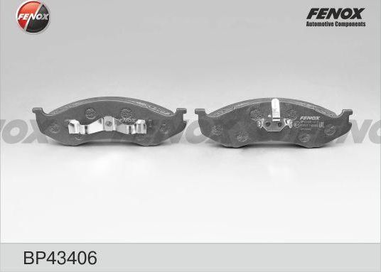 Тормозные колодки Fenox. Артикул BP43406