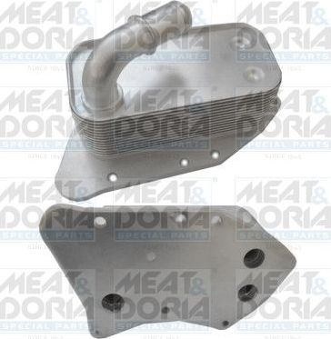 Радиатор масляный (маслоохладитель) для двигателя Meat & Doria. Артикул 95146