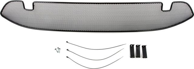 Сетка Arbori на решётку бампера, черная 10 мм для NISSAN Qashqai II до рестайлинга 2013-2019 для автомобилей с парктроником. Артикул 01-391314-101