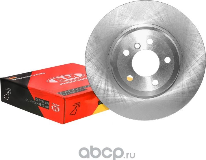 Диск тормозной вентилируемый задний (BM). Артикул BDV225