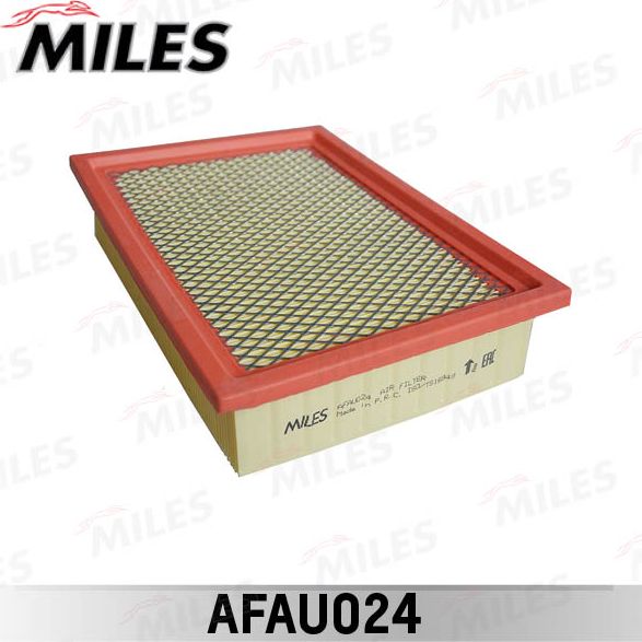 Воздушный фильтр Miles. Артикул AFAU024