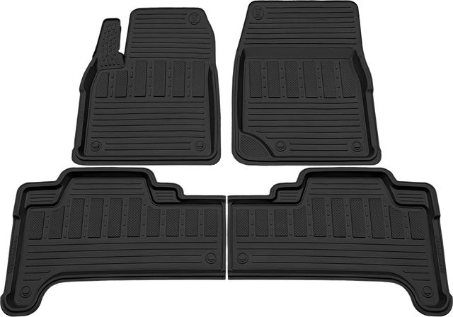 Коврики Rezkon резиновые для салона Toyota Land Cruiser 100 1998-2007. Артикул 1034025200